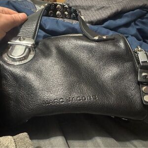 Marc Jacobs Black Leather Belt Bag